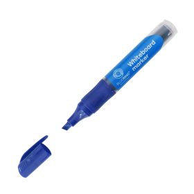   Táblamarker 2,2-5,2mm, vágott hegyű, cserélhető betétes, Bluering kék