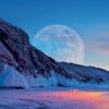 Falinaptár képes lemeznaptár 300x300mm, The Moon Realsystem 2027.