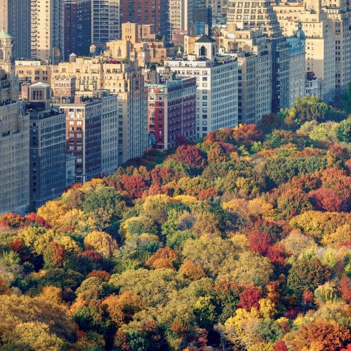 Falinaptár képes lemeznaptár 300x300mm, New York Realsystem 2027.