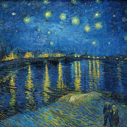 Falinaptár képes lemeznaptár 300x300mm, Vincent van Gogh Realsystem 2027.