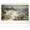 Falinaptár képes  480×330mm The Slav Epic-Alphonse Mucha Realsystem 2027.