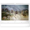 Falinaptár képes  480×330mm The Slav Epic-Alphonse Mucha Realsystem 2027.