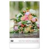 Falinaptár képes  330×460mm Bouquets  Realsystem 2027.