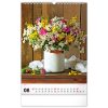 Falinaptár képes  330×460mm Bouquets  Realsystem 2027.