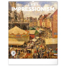   Falinaptár képes  480×560mm Impressionism  Realsystem 2027.