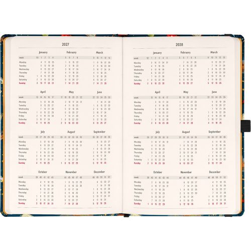 Keménytáblás notesz krémszínű lapokkal leszorító gumiszalaggal Harry Potter-Hogwarts 130x210mm, Presco