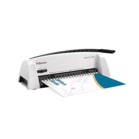   Spirálozógép, műanyag spirálkötéshez, manuális, 120lap, Fellowes® Starlet 2+