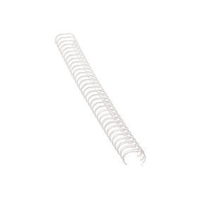   Fém spirál 3:1, 10mm, 51-80lap, Fellowes® 100 db/doboz, fehér