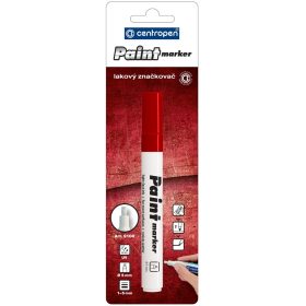 Lakkmarker 1-5mm, vágott hegy Centropen 9100 piros