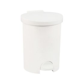   Szemeteskuka pedálos műanyag 15 literes kivehető tartállyal Curver fehér