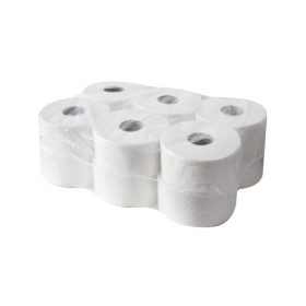  Toalettpapír 2 rétegű közületi átmérő: 19 cm 100 % cellulóz 85 m/tekercs 12 tekercs/karton