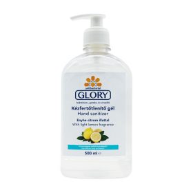 Kéz- és bőrfertőtlenítő gél 1liter Glory citrom