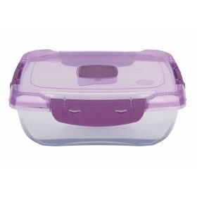   Ételtároló doboz 1 literes csatos és szelepes mikrós-fagyasztós_lányos színek