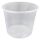Elviteles doboz alj, kerek, Hagner/Imbisz 400 ml 50 db/csomag, natúr