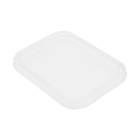   Elviteles doboz tető szögletes 500-750 ml svédtálhoz PP 100 db/csomag, natúr