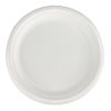 Papírtálca kerek D 18 cm 100 db/csomag, fehér