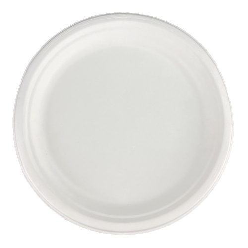Papírtálca kerek D 18 cm 100 db/csomag, fehér