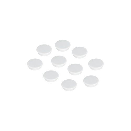 Mágnes 38mm, erősség: 1500 g. HM38 09 Franken 10 db/csomag, fehér