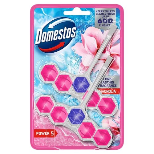 WC illatosító 2 x 50 g Power5 Domestos Pink Magnolia