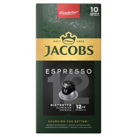   Kávékapszula, Nespresso kompatibilis Jacobs Espresso 12 Ristretto 10db kapszula