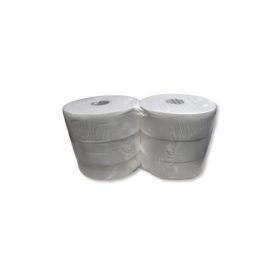   Toalettpapír 2 rétegű közületi átmérő: 27 cm 100 % cellulóz 360 m/tekercs 6 tekercs/csomag N2C360 hófehér
