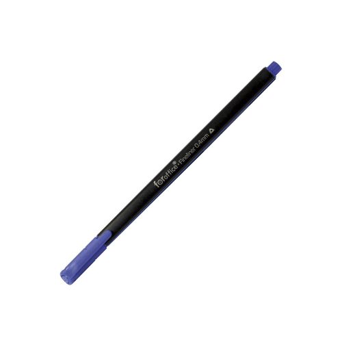 Rostirón, tűfilc vízbázisú, 0,4mm, Foroffice kék
