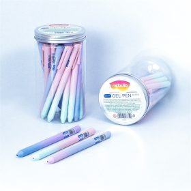   Zseléstoll, 0,5mm vegyes test szín, gradiens minták 30db/doboz Nebulo írásszín kék