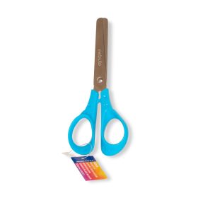   Olló 13,5cm, kerekített heggyel, ergonomikus, iskolai, Nebulo