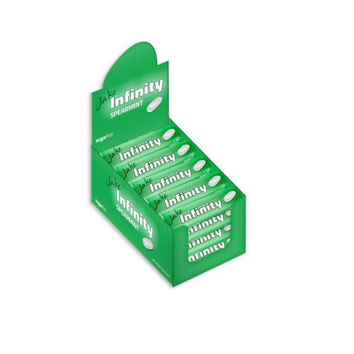 Cukorka mentolos, JAKE Infinity 12db/csomag