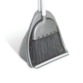 Szemetes lapát műanyag álló + partvis UP752