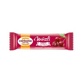 Müzliszelet 20 g, CERBONA, meggyes