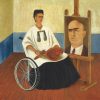 Falinaptár képes lemeznaptár 300x300mm, Frida Kahlo Realsystem 2027.
