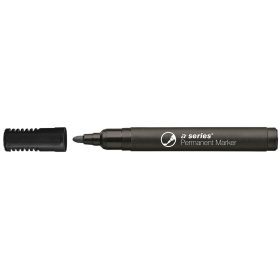 Alkoholos marker 3mm, kerek végű A-series fekete
