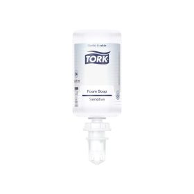   Habszappan utántöltő 1 liter érzékeny bőrre Premium S4 Tork_520701 fehér
