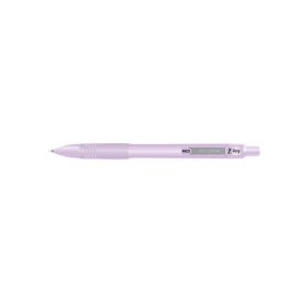   Golyóstoll 1 mm, lila tolltest, Zebra Z-Grip Pastel, írásszín kék