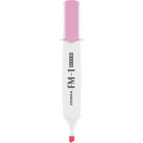 Szövegkiemelő 3,5 mm, Zebra FM-1 Mild, rózsaszín