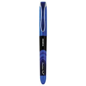 Töltőtoll 0,6 mm, Zebra Fountain pen, kék