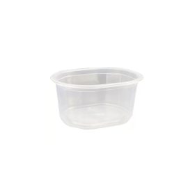  Oktogon tálka alj/kocsonyástál műanyag 375 ml 100 db/csomag