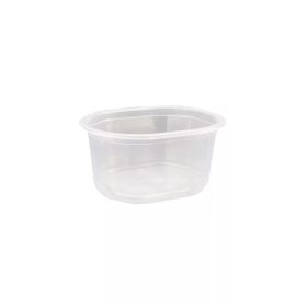 Oktogon tálka alj műanyag 340 ml 100 db/csomag