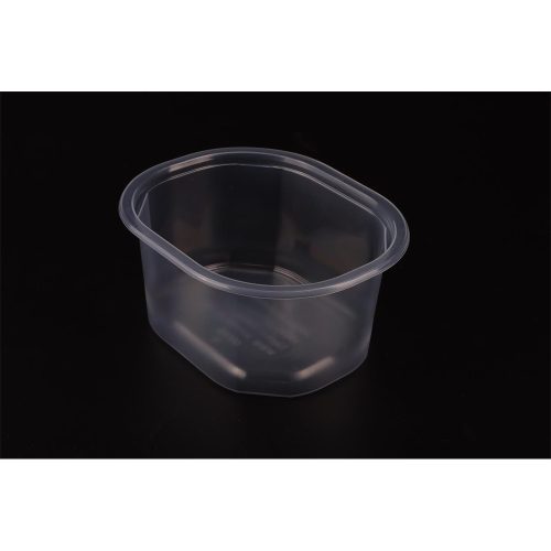 Oktogon tálka alj/kocsonyástál műanyag 375 ml 100 db/csomag