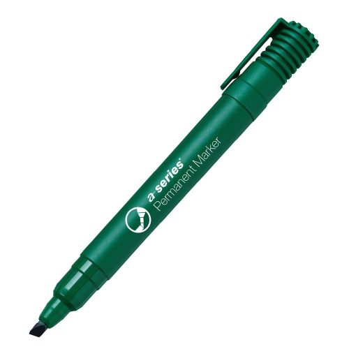 Alkoholos marker 2-5mm, vágott végű A-series zöld