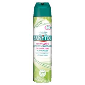 Fertőtlenítő légfrissítő 300 ml aerosol Sanytol Menta