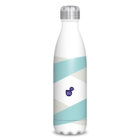 Fémkulacs duplafalú 500ml Ars Una Striped