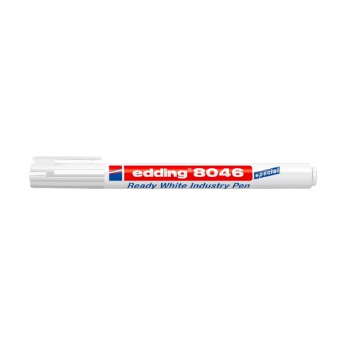 Alkoholos marker 1-3mm, kerek 8046 Edding fehér