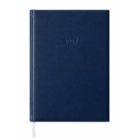   Határidőnapló agenda Standard B/5, napi fehér lapokkal kék Bluering® 2027.