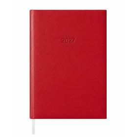   Határidőnapló agenda Standard B/5, napi fehér lapokkal bordó Bluering® 2027.