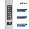 Asztali LED lámpa, Nathan, kijelzős, 6W, 5000K, AVIDE, fehér