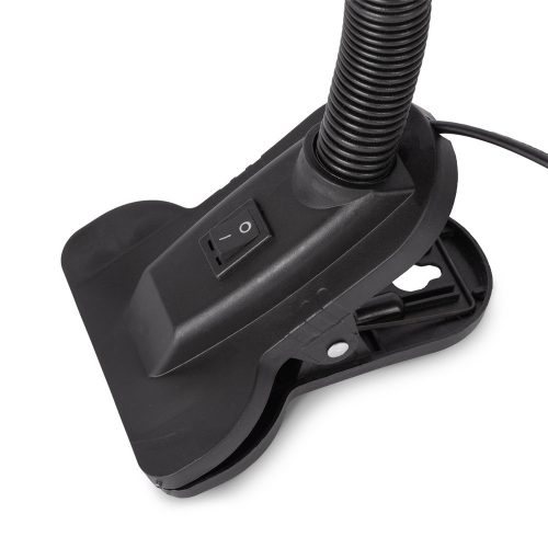 Asztali lámpa, Basic csiptethető, max. 60W, AVIDE, fehér