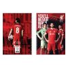 Füzet spirál A4, 70lapos, kockás 10 db/csomag Liverpool