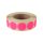 Etikett címke, 20mm, körcímke tekercses, 1000 címke/tekercs fluo pink